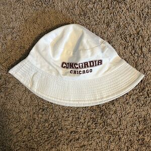 Concordia Chicago White Bucket Hat One Size Fits All